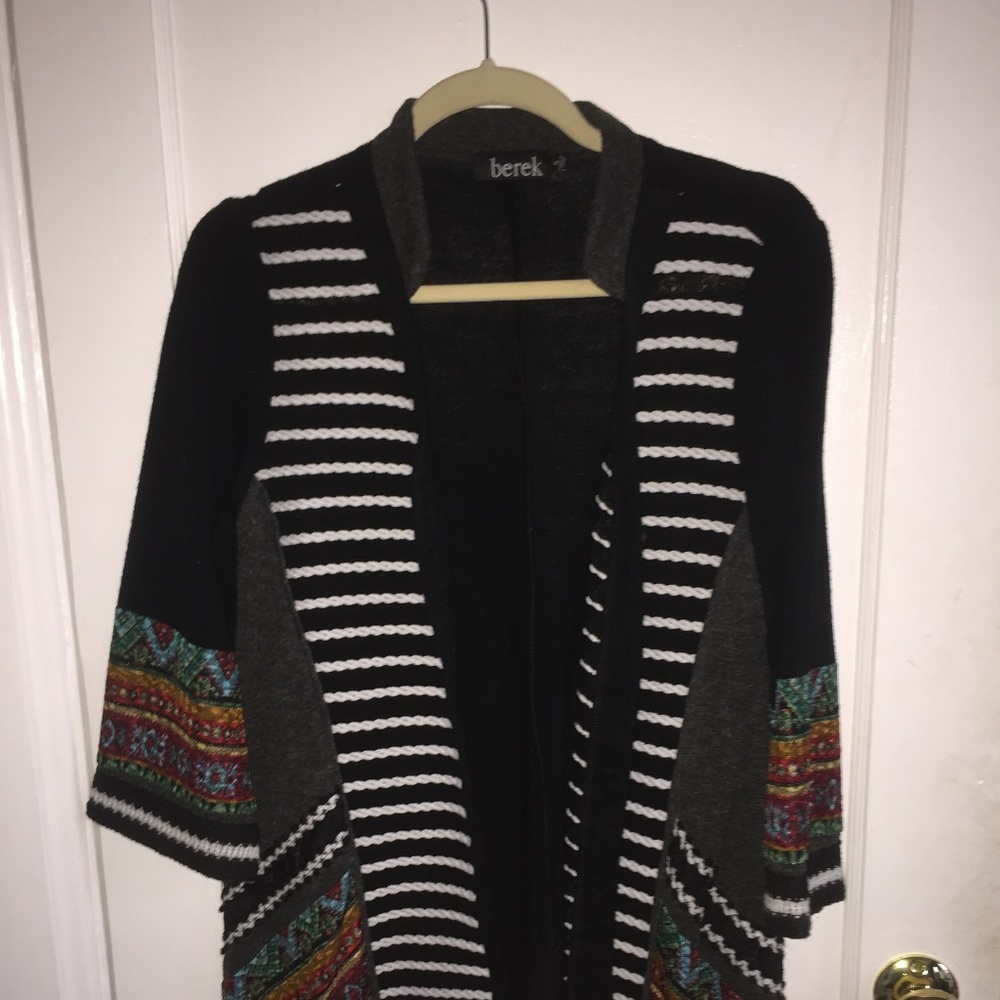 Patterned Cardigan